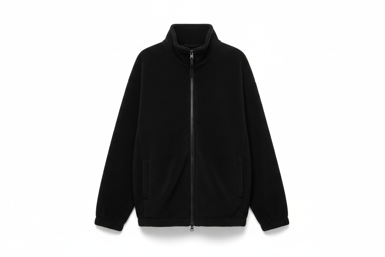 Unisex urban jacket designed for comfort with a soft touch and layerable design.