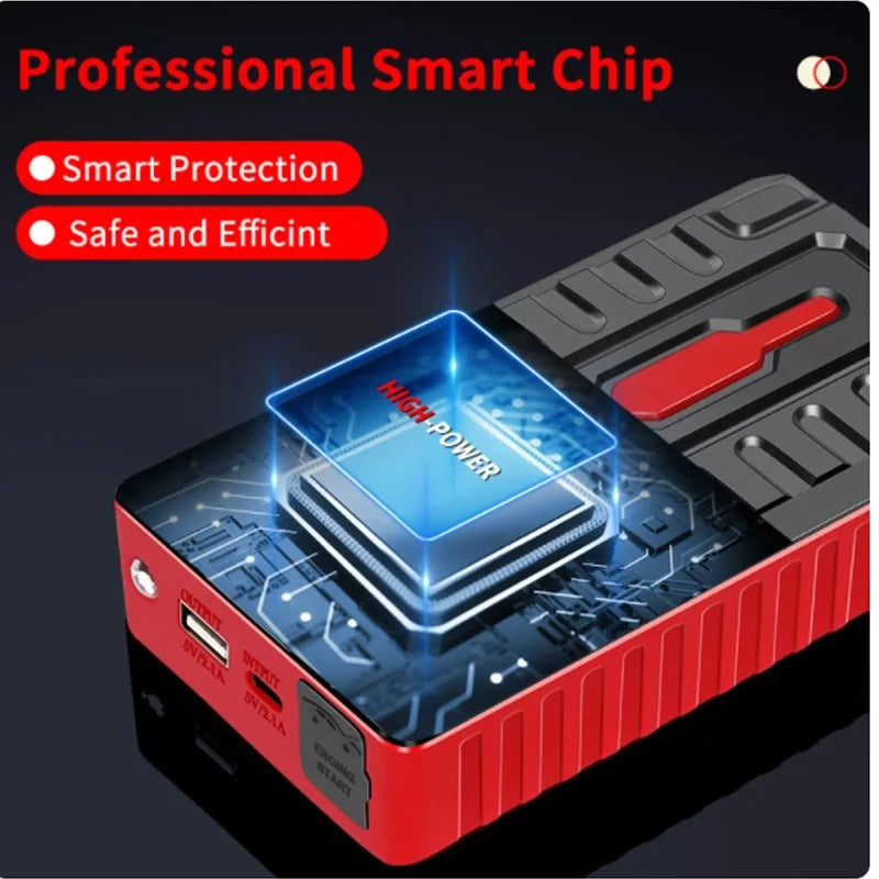 Jump Start Pack – Portable Car Jump Starter with Digital Indicator, Durable Temperature-Proof Power Booster for Automotive Use